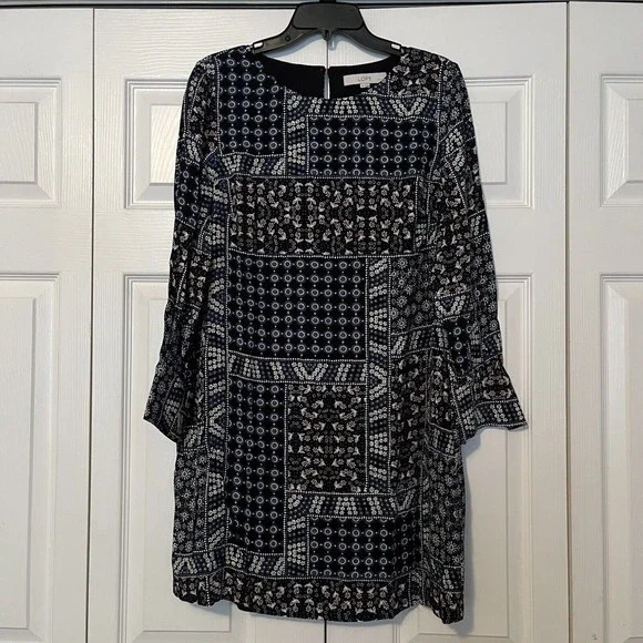 white christmas dresses Women's Joseph Ribkoff | Casual Mini Shift Dress | Black
